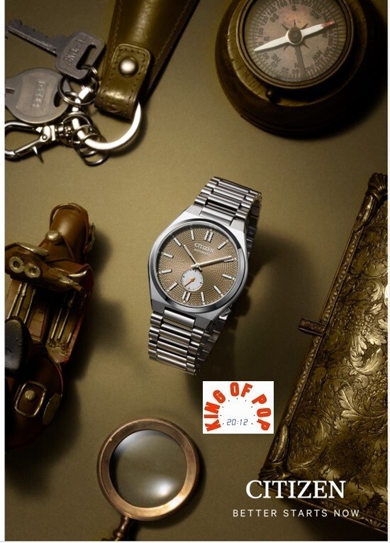 Pre-owned Citizen Nk5010-51x Automatic 5 Bar Tsuyosa Small Second Free Shipping