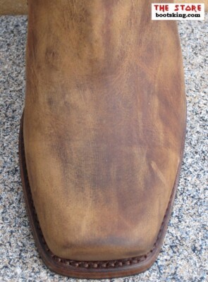 SENDRA SENDRA BOOTS 12851 BIKERBOOTS FARMER STIEFEL BRAUN REISSVERSCHLUSS GR. 38 BIS 46