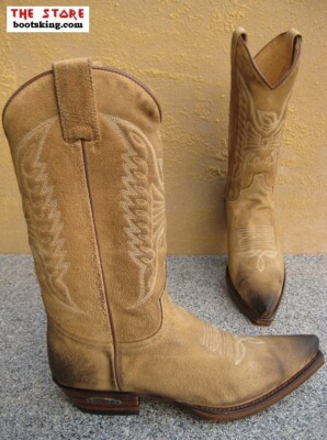 SENDRA SENDRA BOOTS 2073 COWBOYSTIEFEL WESTERNSTIEFEL LEDER HANDMADE GR. 38 BIS 46