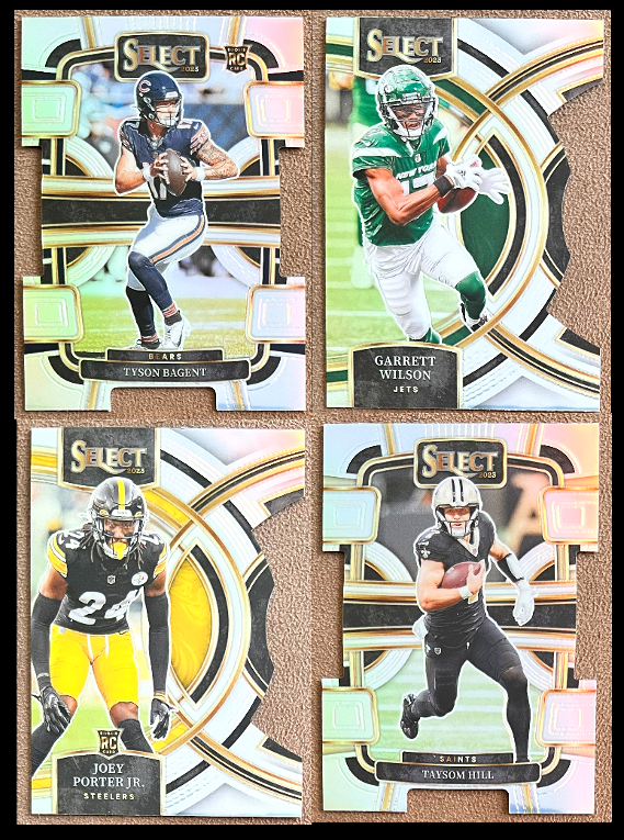2023 Panini Select Football Silver Die-Cut Prizm Parallel