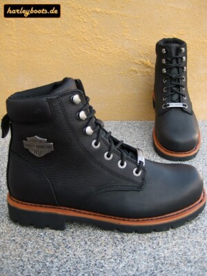 HARLEY-DAVIDSON HARLEY DAVIDSON BOOTS VISTA RIDGE SCHWARZ KULT BIKERBOOTS GR. 40 BIS 46