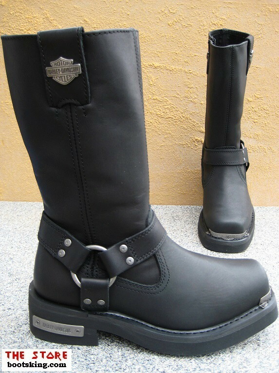 HARLEY-DAVIDSON HARLEY DAVIDSON BOOTS LANDON SCHWARZ KULT BIKERBOOTS GR. 40 BIS 46
