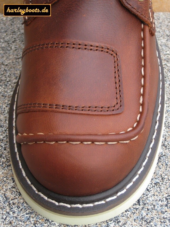 HARLEY-DAVIDSON HARLEY DAVIDSON BOOTS HAGERMAN CE ROTBRAUN KULT BIKERBOOTS GR. 41 BIS 46