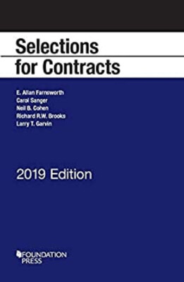 Selections for Contracts, 2019 Edition Paperback