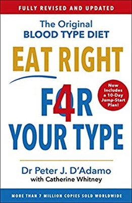 Eat Right 4 Your Type Paperback Peter D'Adamo
