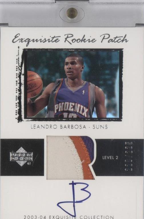 2003-04 Upper Deck Exquisite Collection - Leandro Barbosa #54