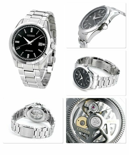 Pre-owned Citizen Collection Nb1041-84e Automatic Mechanical Japan Made Mens Watch Us4