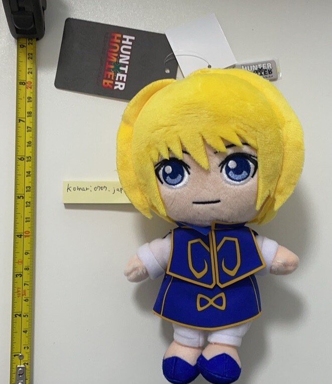 Hunter x Hunter Kurapika plush with metal tag limited usj