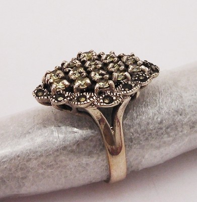Anelli argento clearance con pietre grandi