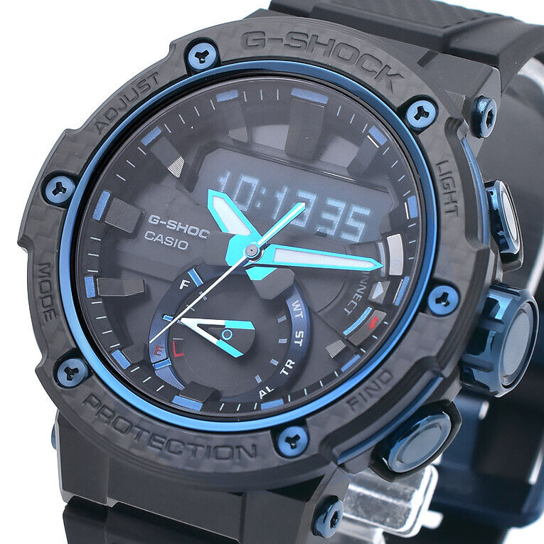 CASIO G-SHOCK G-STEEL GST-B200X-1A2JF Carbon Bezel Bluetooth