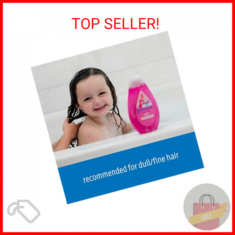 Johnson's Baby Shiny Soft TearFree Kids' Shampoo with Argan Oil Silk Proteins Pa