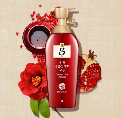 RYO 100% Jeju camellia oil ferment Damage Care Shampoo Conditioner 500ml