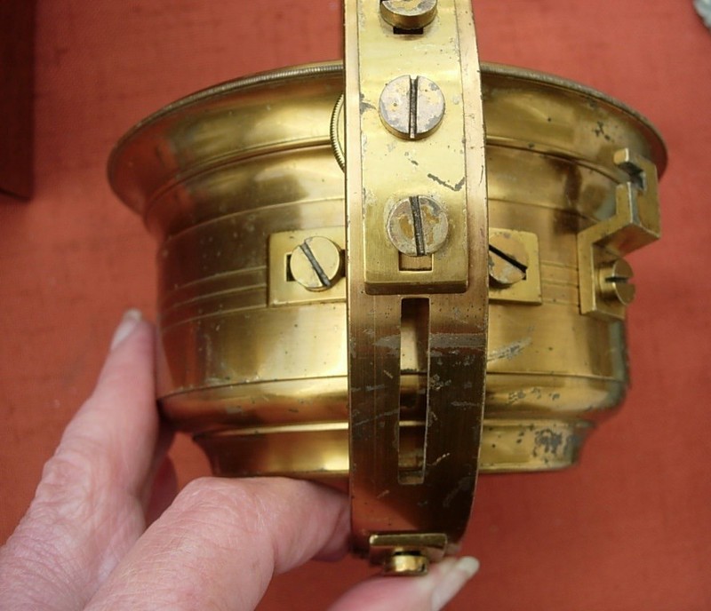 J SEWILL CHRONOMETER in ORIG WOOD BOX 1867 INTERNT EXHIBIT