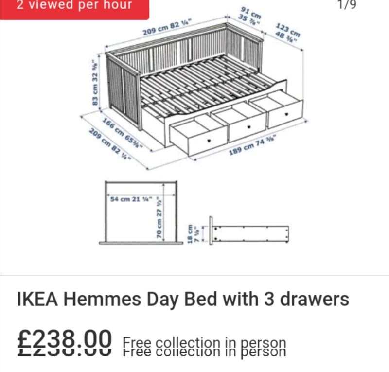Hemnes Daybed Package Dimensions Best Design Idea