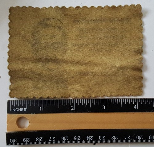 Vintage Zeiss Frankfurt Germany Optician Eyeglass Cleaning Advertising Cloth