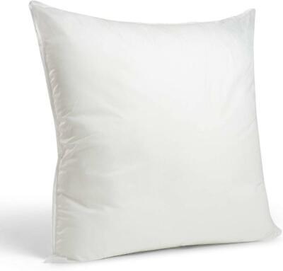 Foamily Premium Hypoallergenic Throw Pillow Insert Square, 