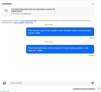 Item photo(s) from verified buyer