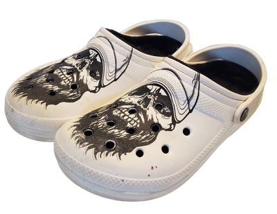 Luke Combs Special Edition Crocs Skull Classic Lined Mens Size 7 Womens Size 9