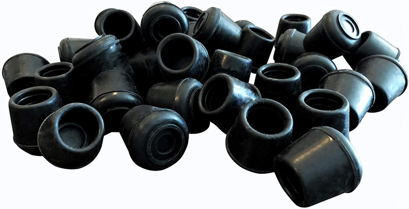 Leg Caps, 12 Pack, Black