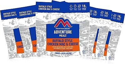 Mountain House Buffalo Style Mac & Cheese Backpacking & Camping Food - 6 Pouches