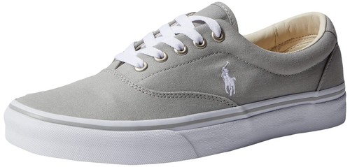 

Мужские кроссовки POLO RALPH LAUREN Keaton-Pony, мягкий серый/белый, США 10,5, Soft grey/white