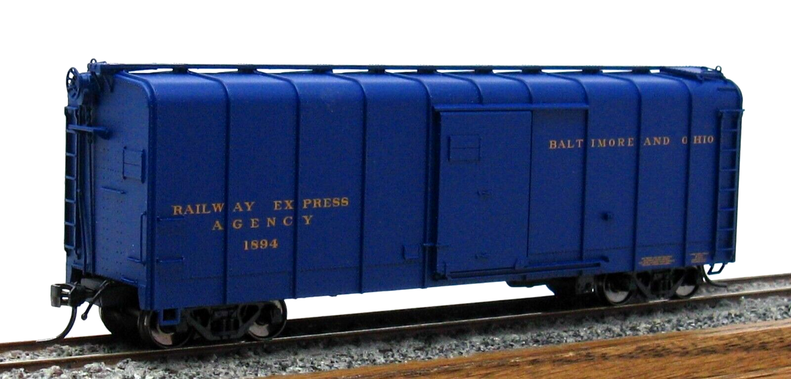 FOX VALLEY #30324 Baltimore and Ohio B&O C-16 REA Express Wagon Top Box Car, C10