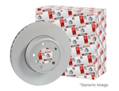Pair Of Coated Brake Discs Ferodo DDF1602C