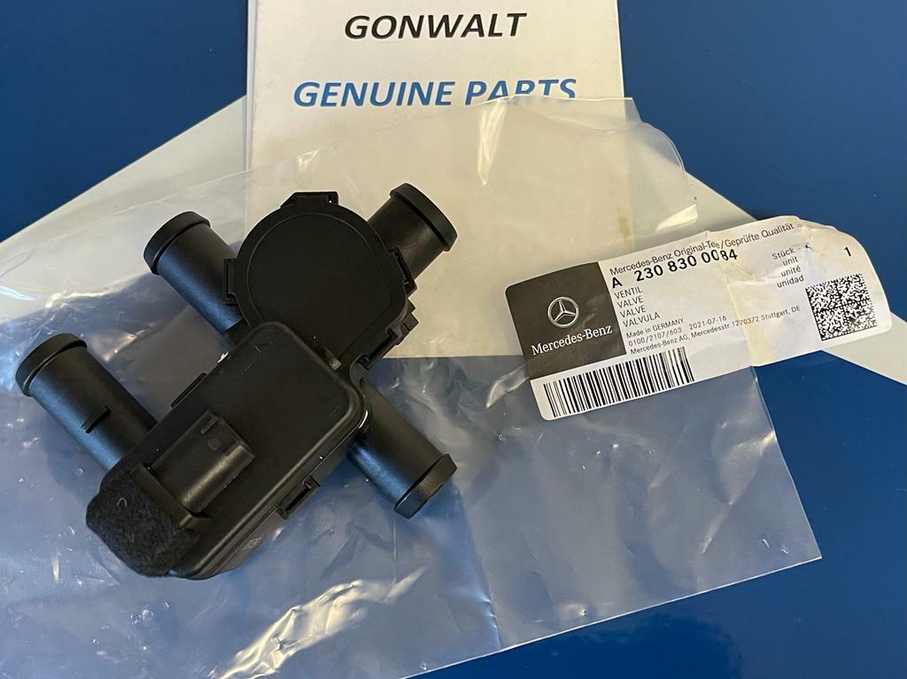 3way!!  ×Mercedes Benz コート Mercedes Benz New Factory Heater Control Solenoid Valve S