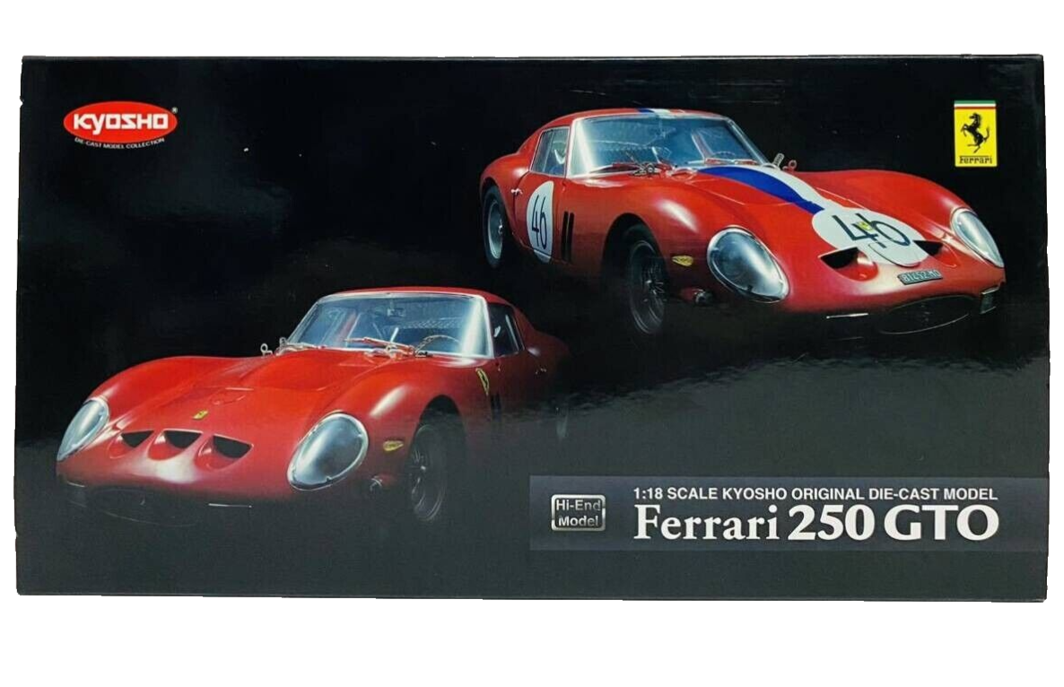 Kyosho 1/18 Ferrari 250 GTO Red Hi end model | eBay Kyosho 1/18 Ferrari 250 GTO Red Hi end model | eBay