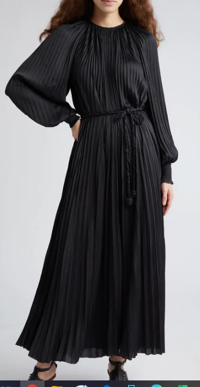 スーツ・フォーマル・ドレス nugu  sheer puff long dress black オケージョン】sheer puff long dress | ファッション通販サイト