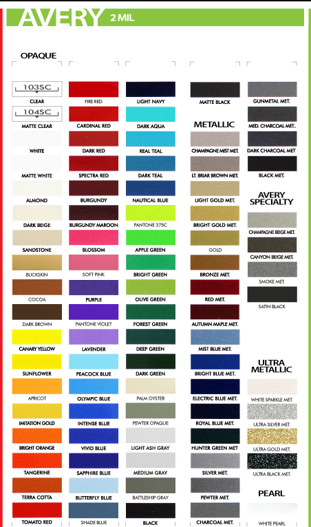 Avery/TFX  8/16" Automotive Dual Pinstriping Tape