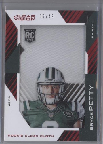 2015 Panini Clear Vision Bryce Petty #RCC-BP