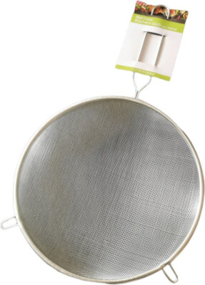 Feinsieb, Seiher, Küchensieb mit 21 cm Durchmesser, OSMA. Edelstahl Rostfrei