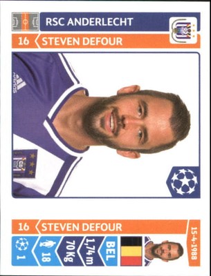 2014-15 Panini UEFA Champions League Stickers #313 Steven Defour