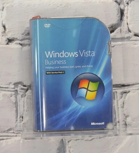 Microsoft Windows Vista Business 32 Bit DVD Full English MS Microsoft Windows Vista Business 32 Bit DVD Full English MS