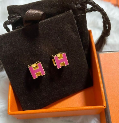 Hermes cage shop earrings