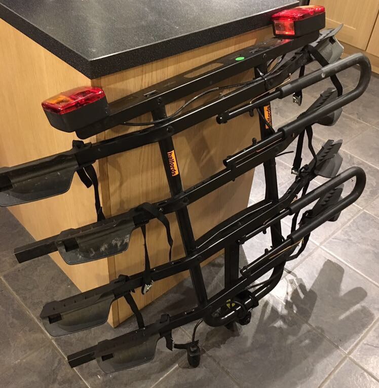 Halfords 4 Bike Tow Bar Cycle Carrier in Tilehurst, Berkshire Gumtree