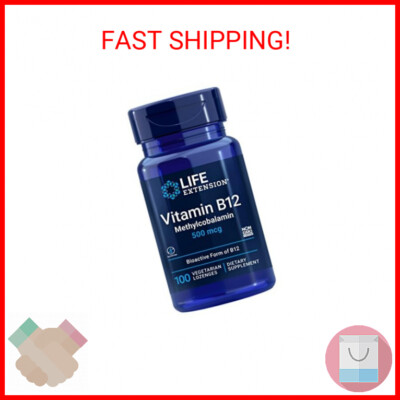 Life Extension Vitamin B12 Methylcobalamin 500mcg - 100 count