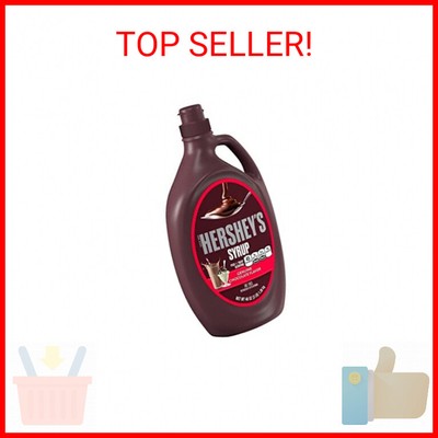 HERSHEY'S Chocolate Syrup Bulk Bottle, 48 oz