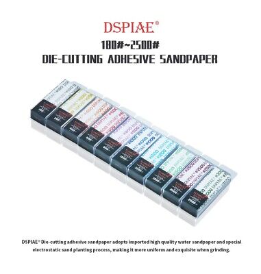 DSPIAE 1500# Pre-Cut Adhesive Sandpaper