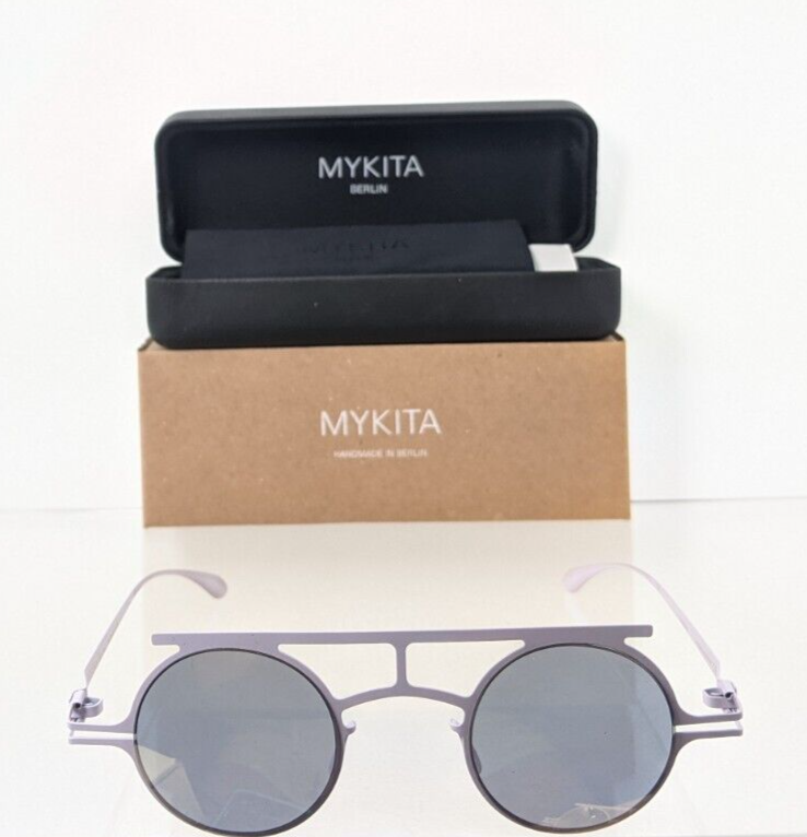 Pre-owned Mykita Brand Authentic  Sunglasses Hamilton Col F19 Mauve 38mm Frame In Gray