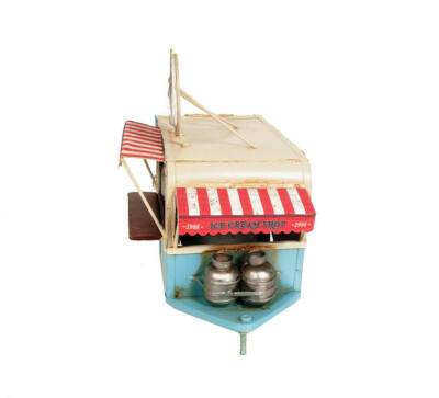1966 Mobile Soft Serve Ice Cream Concession Trailer Metal Model 9.5" Food Truck