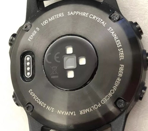 Garmin Fenix 5 Sapphire Crystal Black/ Black GPS Multi Sports Watch...