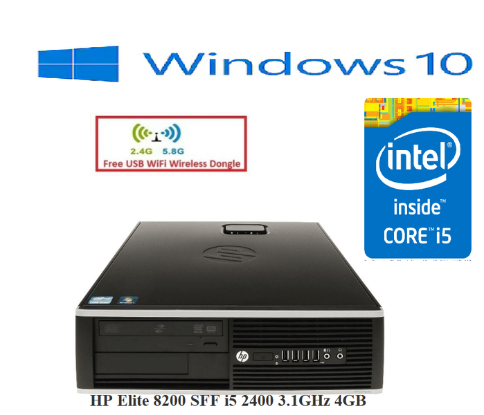 Hp Elite 00 Sff Desktop Pc Core I5 2400 4gb 500gb Dvd Win10pro Wifi Desktops Gumtree Australia Bankstown Area Yagoona