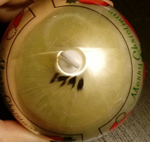 Teen Mutant Ninja Turtles Vintage Satin Bulb Christmas Ornament 1990 ISC