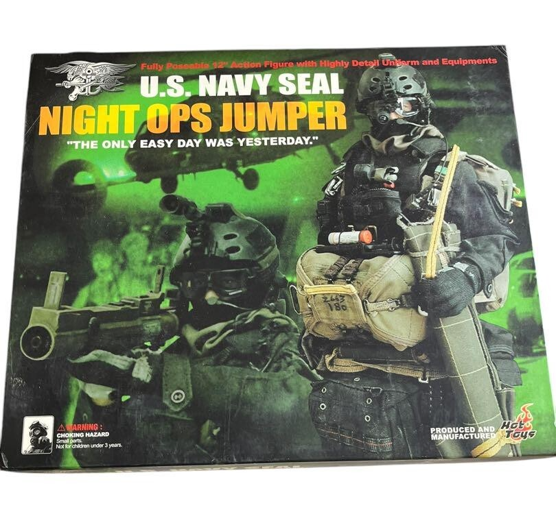 ホットトイズ US NAVY SEAL NGHT OPS JUMPER Hot Toys U.S. Navy Seal Night Ops Jumper 12