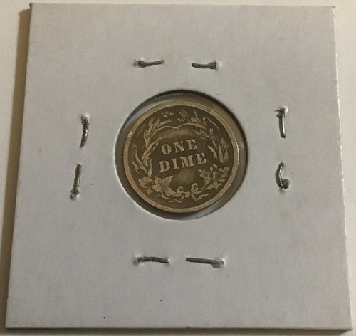 1907 Fine Barber Dime Free Shipping As Pictured