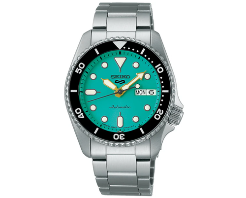 Pre-owned Seiko 5sports Mechanical Men's Metal Watch Band Sbsa229 Srpk33k1 Jdm