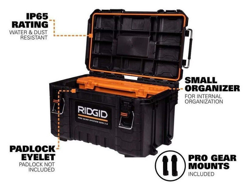 RIDGID Gen 2.0 Pro Gear System 22 In.