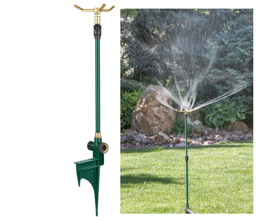 Orbit Irrigation 3-Arm Rotating Sprinkler, Adjust 21-33